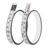 2 Packs 1/2-Inch Self-Adhesive Measuring Tape, 78 Inch or 200cm