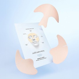Jeongsaemmul NEW런칭에센셜 물 링클 리프팅 듀오 패치(5매) + 물크림8ml + 물 프렙 겔 패드 2매 NEW Launch Essential Water Wrinkle Lifting Duo Patch (5 Sheets) + Water Cream 8ml + Water Prep Gel Pad 2 Sheets