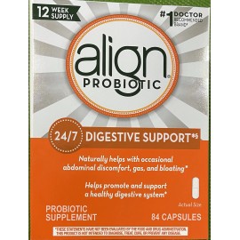 align daily Probiotic Supplement Capsules 84 Count Digestive System Support