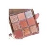 Paleta De Sombras 9 Colores Transparente Con Brillo Intenso