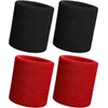 Wristband, Sports Band, Wrist Support, 4 Piece Set, Lightweight, Sweat