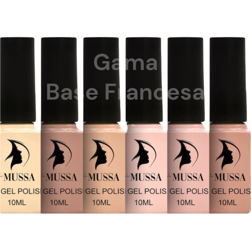 Gama Gel Esmalte Uv Semipermanente 6 Piezas - Elegir Gama