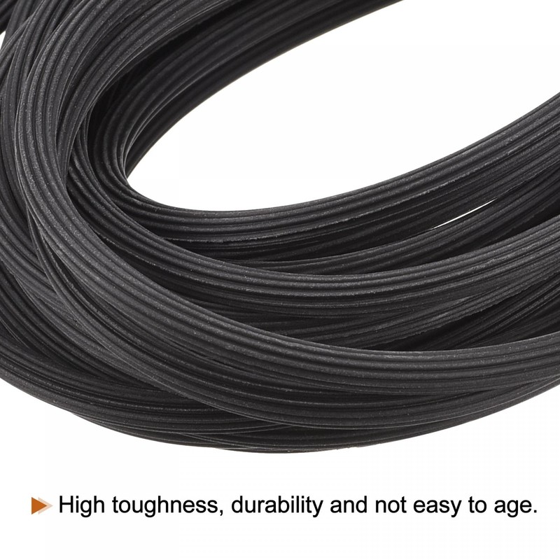 sourcing map Screen Spline, 7.5M/24.61Ft Length PVC Sealing Strip Window