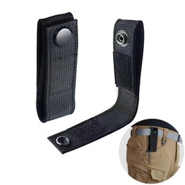 Handcuff Holder Strap 2Pcs Handcuff Strap Retainer Nylon Hand Cuff Belt Keeper Clip for Duty Belt Law Enforcement Police