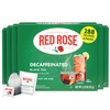 Red Rose Naturally Decaffeinated Black Tea, Smooth & Flavorful Decaf