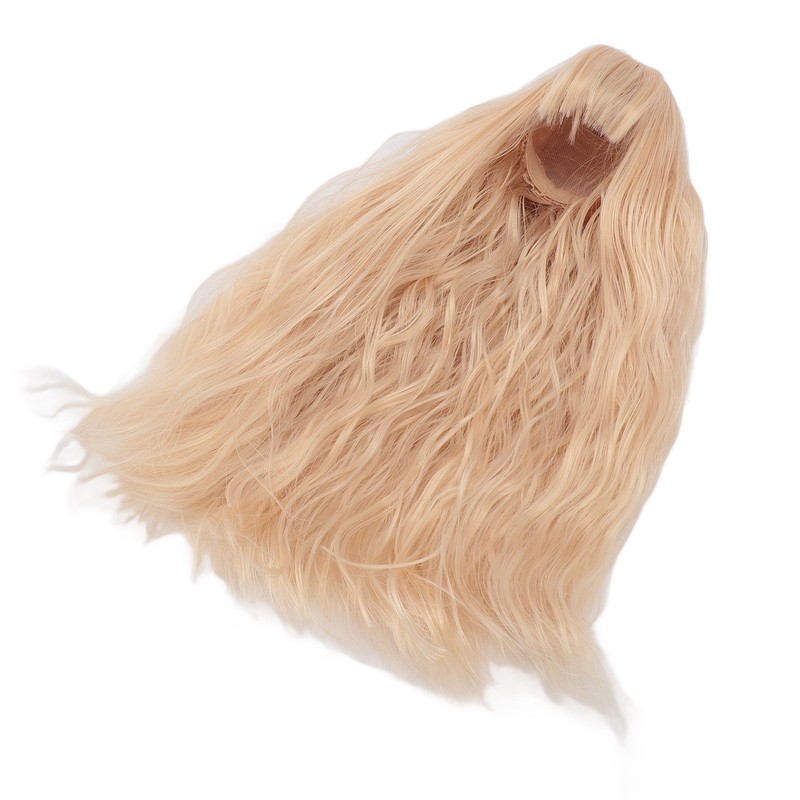 Doll Wavy Wigs Soft High Temperature Fiber Lightweight Doll Long