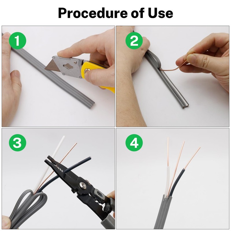 FIRMERST 12/2 UF Wire Outdoor Direct Burial Underground Feeder Cable
