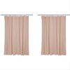 Bath Bliss 2 Pack PVC Heavy Weight Shower Curtain Liner