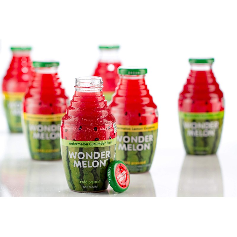 Wonder Melon Organic Watermelon Juice with Lemon & Cayenne, 8.45oz