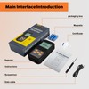 Memows Geiger Counter Radioactivity Meter Nuclear Radiation Detector Portable Radioactivity
