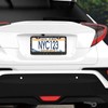 2-Pack Topographic Map License Plate Frames for Women Man, 2