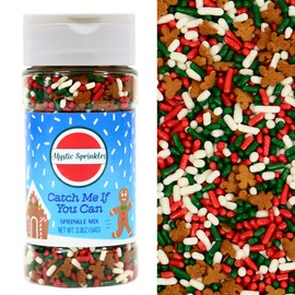 Mystic Sprinkles Christmas Holiday Jimmy Sprinkle Mixes (Catch Me If You Can! 3.3oz)
