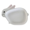 YBK Tech Cute Ceramic Rabbit Plate for Easter or Daily