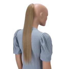 PRETTYSHOP 60 cm Hairpiece HC11, Straight Ponytail Braid Hair Extension, Blonde