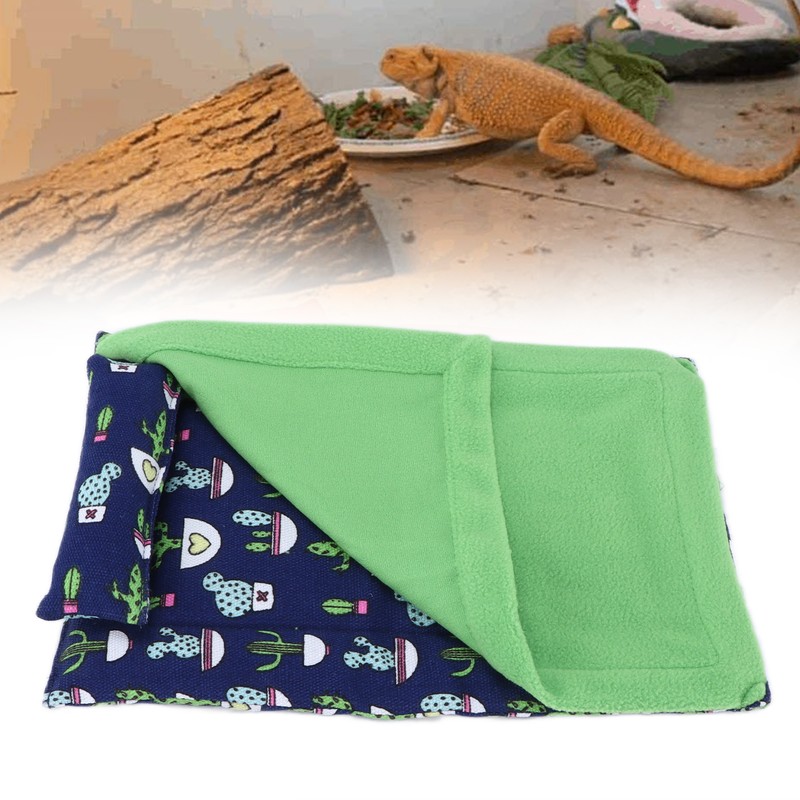 Reptile Sleeping Bag Washable Comfortable Warm Convenient Bearded Dragon Blanket