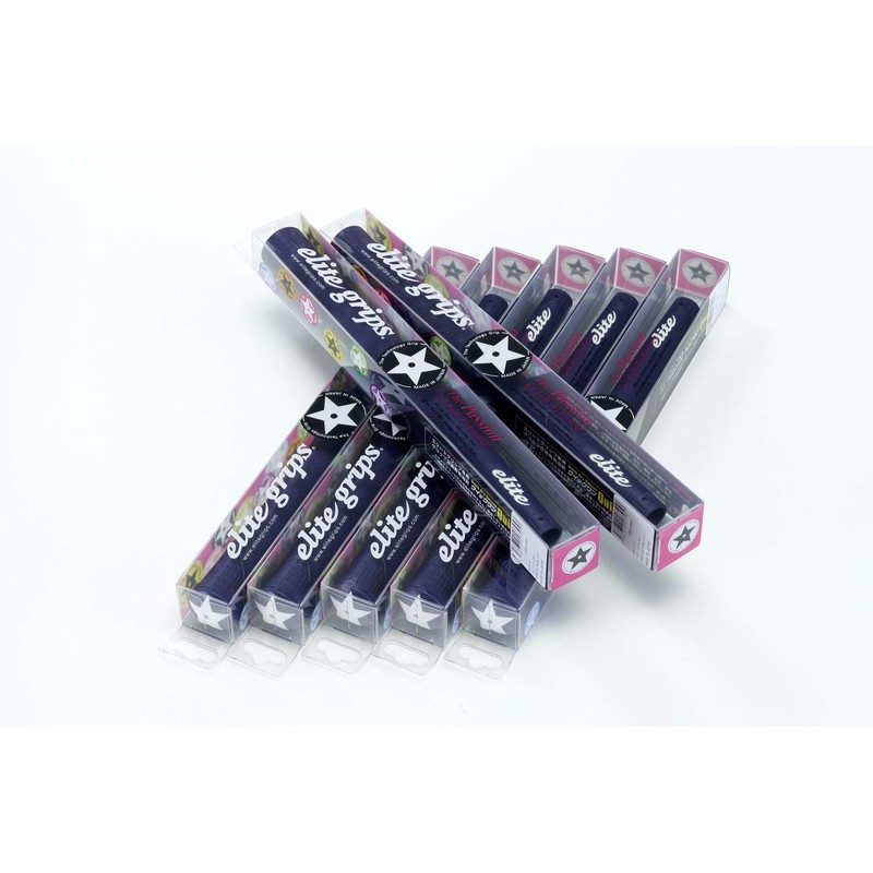 elitegrips A50 Star Golf Grips, Set of 7, Navy with