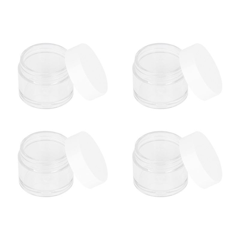 10Pcs 20g Round Empty Container Jar Refillable for Cream Cosmetic