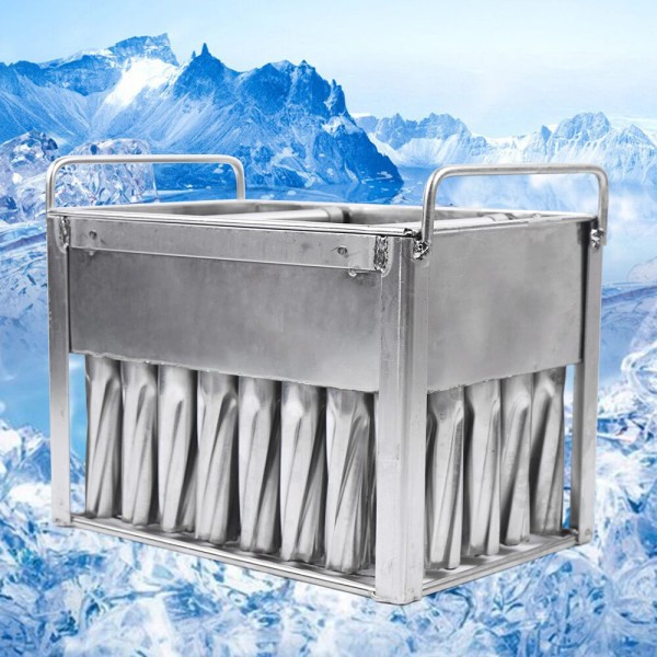 Unbrand 40pcs Stainless Steel Molds Ice Lolly Popsicle Ice Cream