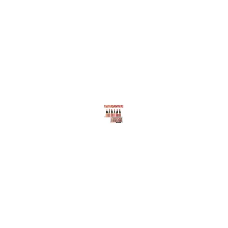 Juego De Pintalabios Mate, Juego De 6 Pintalabios Rosa Nude