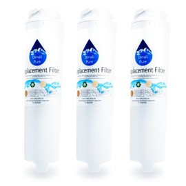 3-Pack Replacement for General Electric PTS25LHSARBB Refrigerator Water Filter - Compatible with General Electric GSWF Fridge Water Filter Cartridge