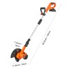 Happybuy Lawn Edger - 20V Cordless with 9-Inch Blade Effective