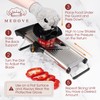 Stainless Steel Mandoline Slicer for Kitchen – 6-Setting Adjustable, 16.5
