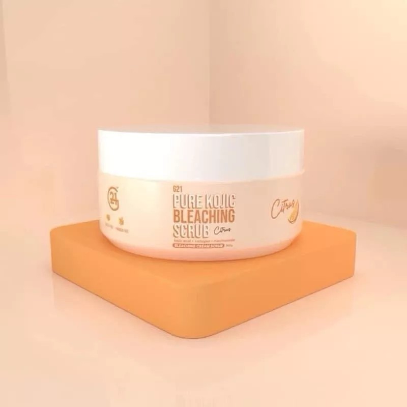 G21 Pure Kojic Bleaching Scrub - Milky Citrus, 300g