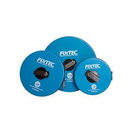 FIXTEC Measure with Ease and Accuracy Fiberglass Measuring Tape 30m*12.5mm Long Fiberglass Measuring Tape, Gauge Measure Ruler Tools for DIY or Building Requirements Surveyors and Engineers Site