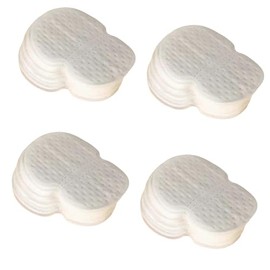 Lifethw Armpit Sweat Pads for Women ，Disposable Underarm Sweat Pads, Strong Adhesion, Comfortable & Hygienic（100-Pack,5.11×3.74Inch）White