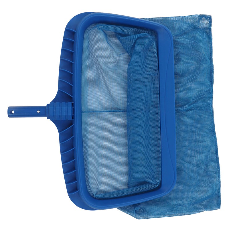 Swimming Pool Leaf Skimmer Net ABS Blue Reinforced Frame Heavy