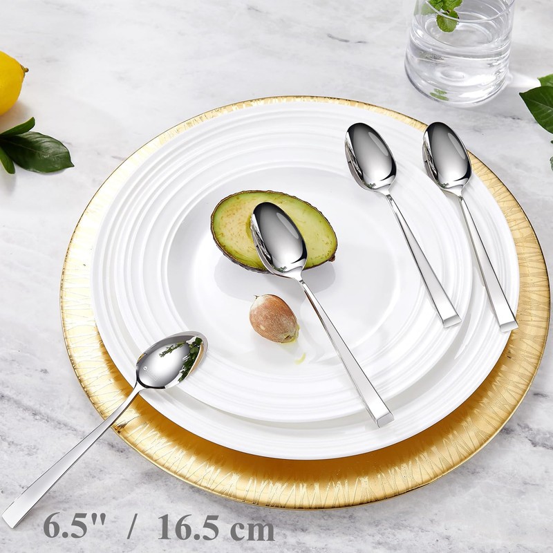 KEAWELL Premium Imperial 4-Piece 6.5 inch Spoon Set – Heavy