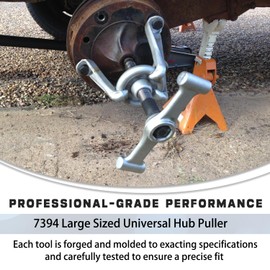 Camoo Universal Hub Puller 7394, Heavy-Duty Brake Drum & Wheel Hub Removal Tool, Compatible with Most Vehicles, Professional Automotive Repair Tool