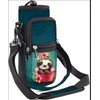 AORTDES 25/32/40/64OZ Water Bottle Bag Holder Carrier- Insulated Crossbody Sling