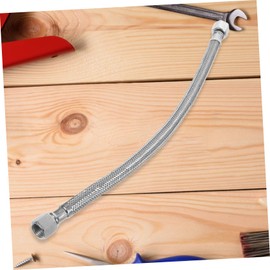 TEHAUX 2pcs Air Compressor Exhaust Tube Durable Stainless Steel Hose for Reliable Pneumatic Fittings Leak Connection Versatile for Various Applications