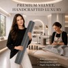 Ciieyuo Tope de terciopelo prémium para debajo de la puerta,