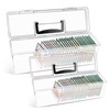 GRETJOB 2 Pack Seed Storage Organizer Box, Portable Seed Packet