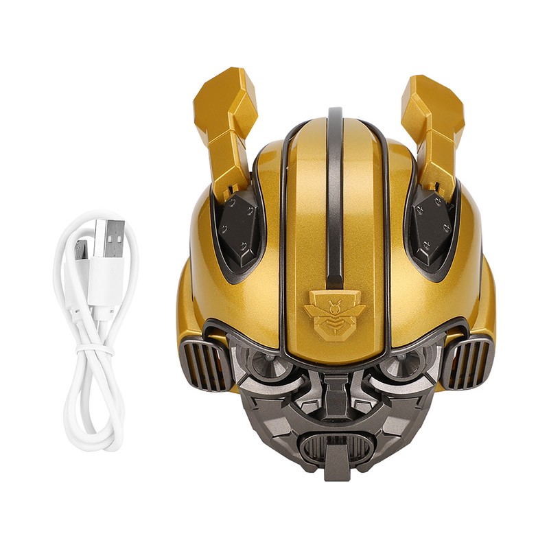 For Bumblebee Cartoon Design Wireless Bluetooth Speaker with TF Slot