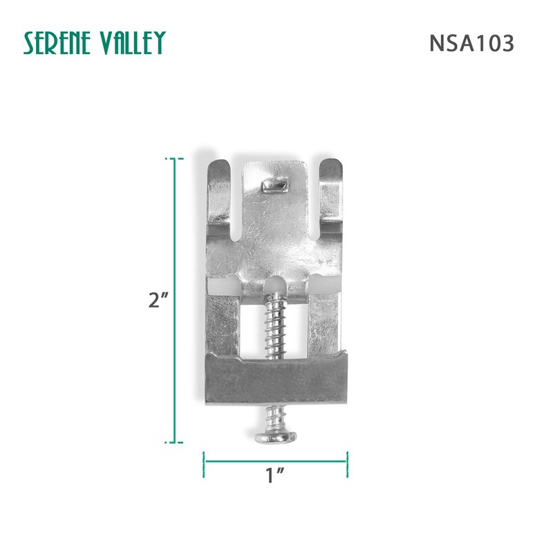 Serene Valley Topmount Sink Clips, Sink Brackets and Supports, Top