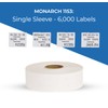 Perco Labels for Monarch 1153 Three-Line Pricing Gun, White 1