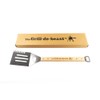The Grill-de-beast Spatula 6 in 1 Grilling Tool! Stainless Steel