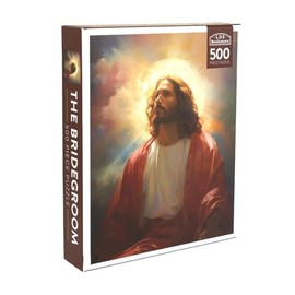 The Bridegroom 500pc Jigsaw Puzzle 16" x 20" Finished Size Christian Puzzle for Family Activity