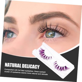 minkissy Luxury False Lashes Party Eyelashes Natural Look Cosmetics Lashes Safe for Daily Makeup Skin Friendly