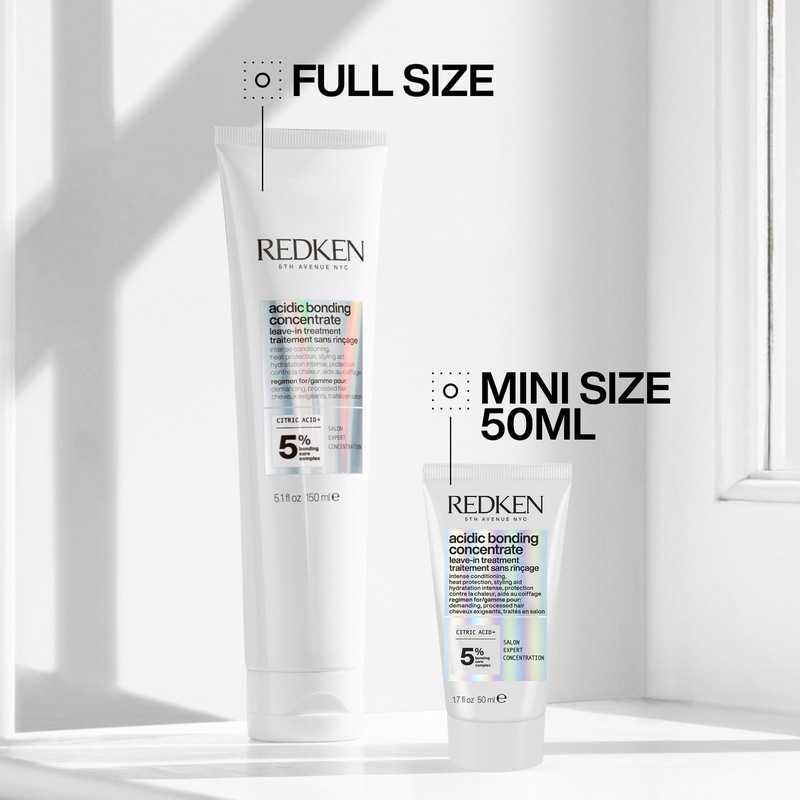 REDKEN Acidic Bonding Concentrate Leave-In Treatment, Bond Repair for Damaged