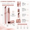 Electric Eyebrow Trimmer for Facial Hair Removal – USB Rechargeable