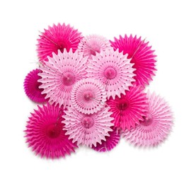 Sunbeauty Paper Fan Set Decoration Paper Rosettes Kit Party Celebration Decoration