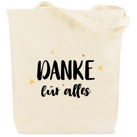 Thank You Gifts Small Thank You Gift Thank You for Everything Tote Bag Mother's Day Gift Father's Day Gift Christmas Gifts Mother's Day Gift for Teacher Dad Mum Women Colleagues Nurse, natural