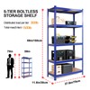Wefrib Heavy Duty 5 Tier Shelf - Garage Shelving Units