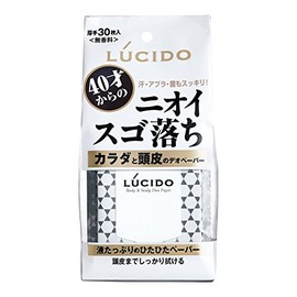 Lucido Deo Paper for Body and Scalp, 30 Sheets