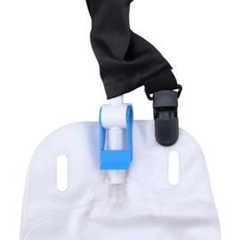 2 Pack Satin Catheter Tube Cover Foley Catheter Bags Tube Cover Conceal and Protect Urine Drain Bag Tubing Ostomy Supplies for Men Women