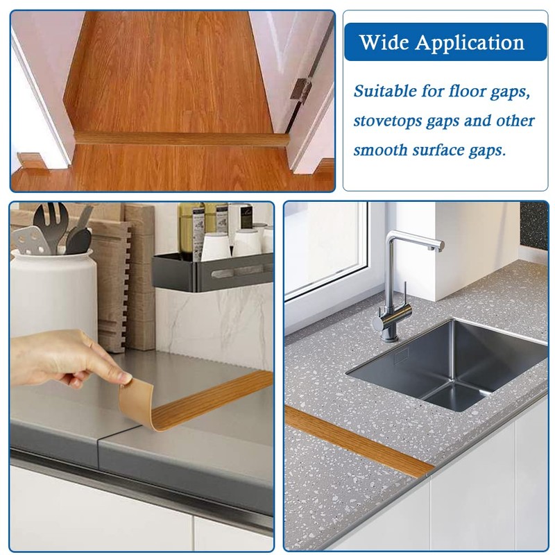 Floor Transition Strip Self Adhesive Floor Cover Strips Laminate 2"